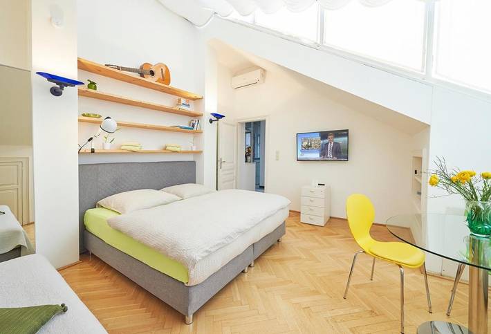 Ferienwohnung für 5 Personen, mit Balkon und Terrasse sowie Ausblick in Wiener Prater - 3