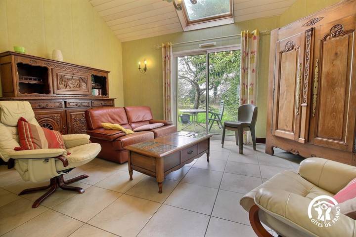 Gîte pour 2 personnes, avec Terrasse et Jardin à Grand-Champ - 4