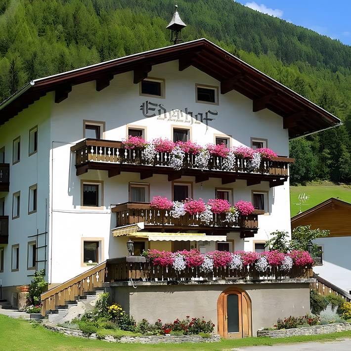 Kamer 'Ederhof 8' met bergzicht, gedeeld terras en wifi, ontbijt inbegrepen in Ahrntal, Zillertaler Alpen