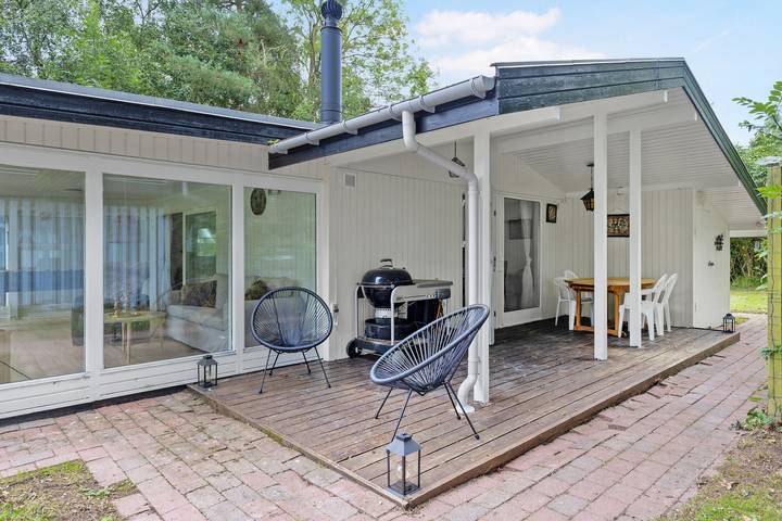 Ferienhaus für 7 Personen, mit Seeblick und Terrasse sowie Garten, mit Haustier - 1