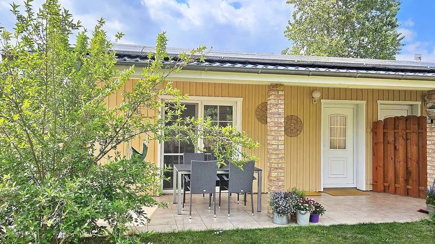 Ferienhaus für 4 Personen, mit Garten, mit Haustier