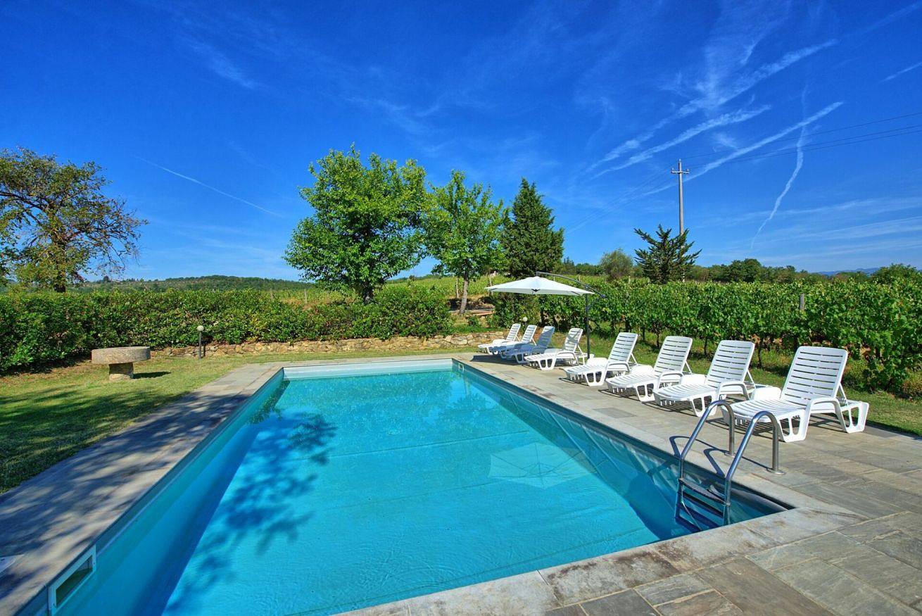 Villa für 9 Personen mit Pool in Pieve A Presciano, Laterina Pergine Valdarno