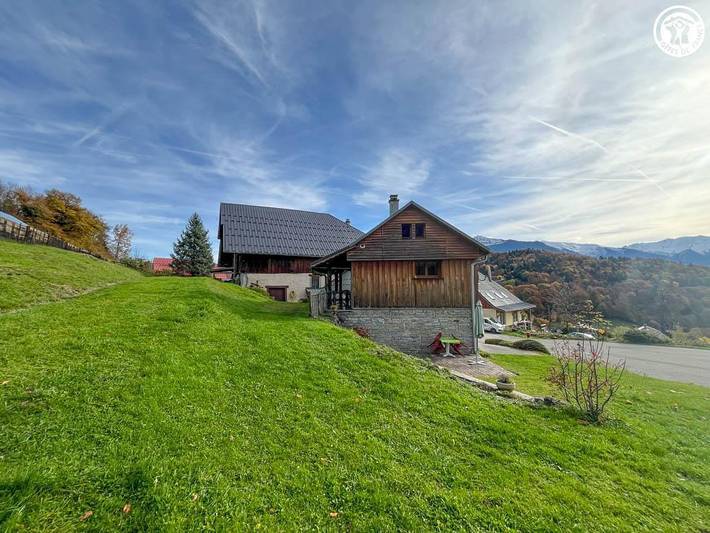Gîte pour 3 personnes, avec Terrasse dans Allondaz