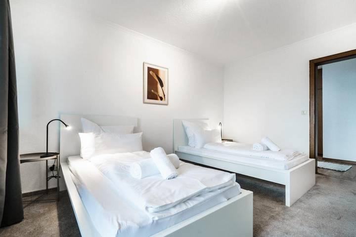 Ferienwohnung für 10 Personen, mit Balkon und Terrasse sowie Garten und Ausblick in Ibbenbüren - 2
