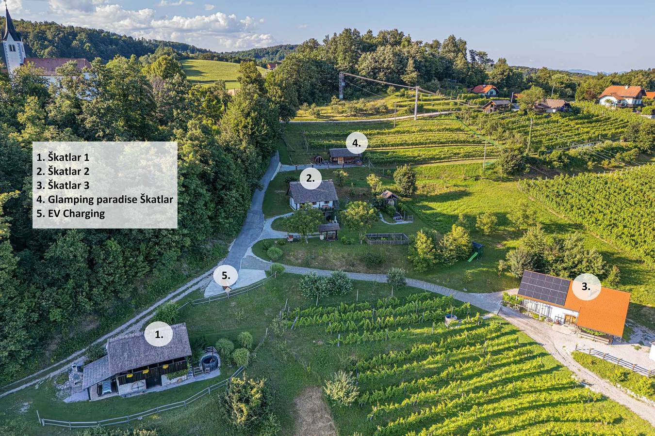 Ferienhaus mit Sauna und Weinkeller in Neustadtl, Slowenien