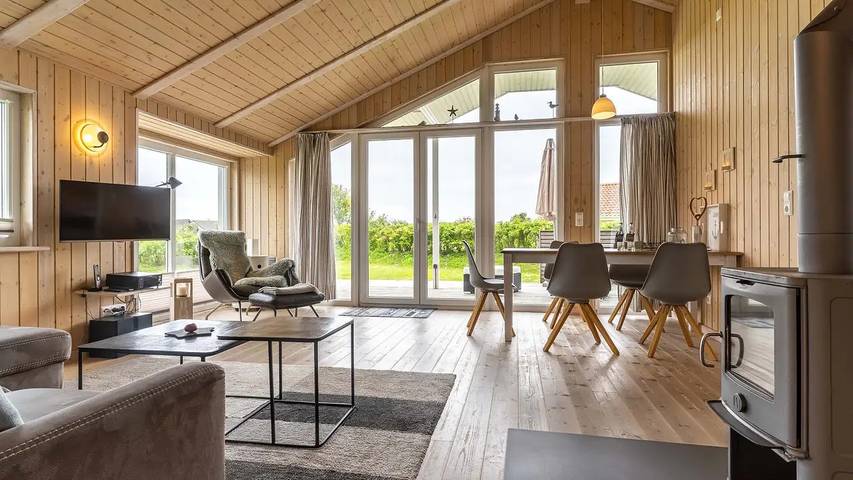 Ferienhaus für 5 Personen, mit Garten und Whirlpool sowie Sauna, mit Haustier in Wesselburenerkoog - 4