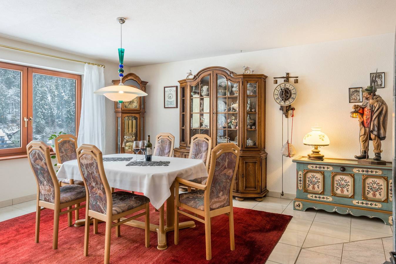 Ganze Wohnung, Ferienwohnung 'Schwarzwalduhren Nescht Triberg' mit Panoramablick in Triberg, Südschwarzwald