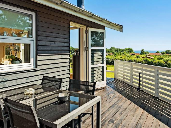 Ferienhaus für 6 Personen, mit Whirlpool und Terrasse sowie Garten und Sauna in Mommark