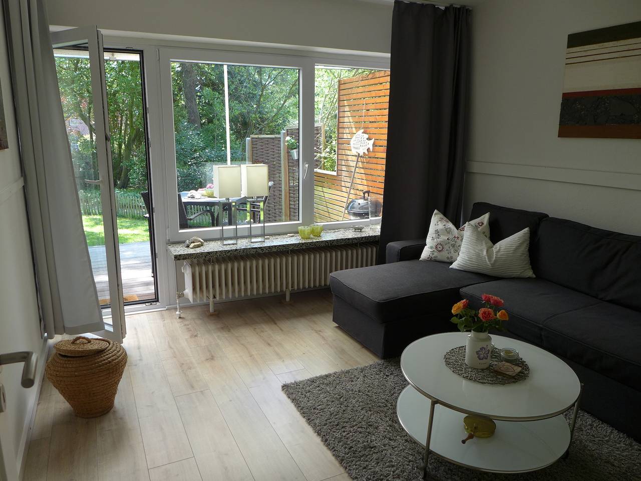 Ganze Ferienwohnung, Ferienhaus an der Buche "Gartenblick" in Ostfehmarn, Fehmarn