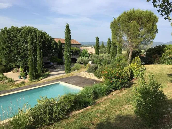 Maison de vacances pour 8 personnes, avec piscine ainsi que jardin et vue - 1