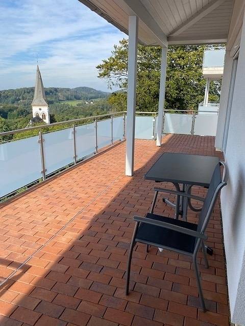 Ferienwohnung für 6 Personen, mit Balkon und Ausblick in Oerlinghausen