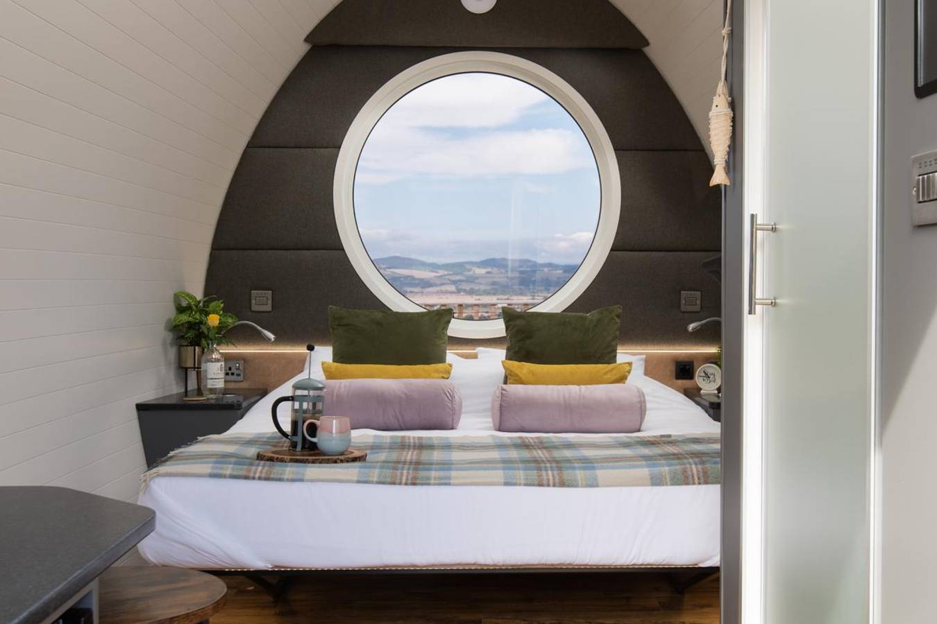 Blockhütte für 2 Personen mit Garten in Region Fife