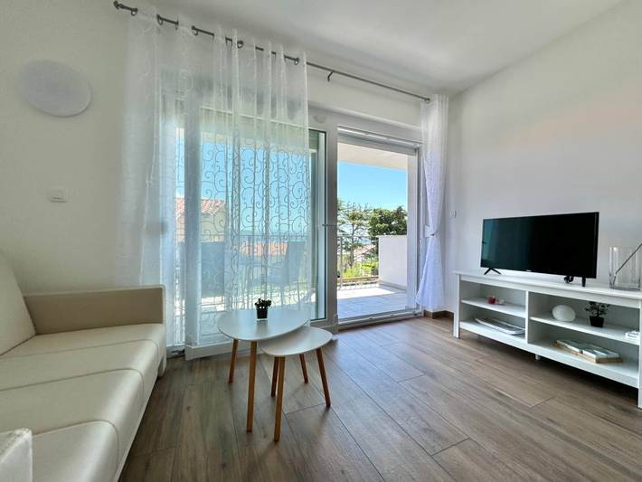 Ferienwohnung für 4 Personen, mit Balkon/Terrasse auf Krk