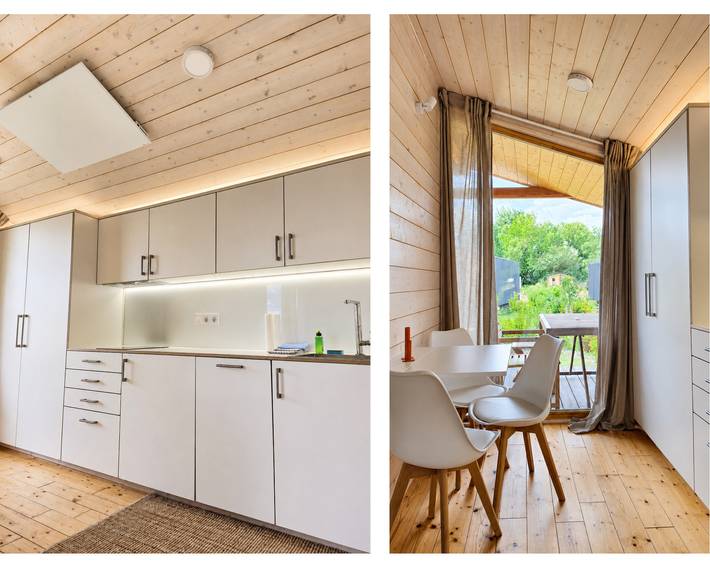 (308) Modernes Tiny House mit Naturblick in Bleckede, Mecklenburgisches Elbetal