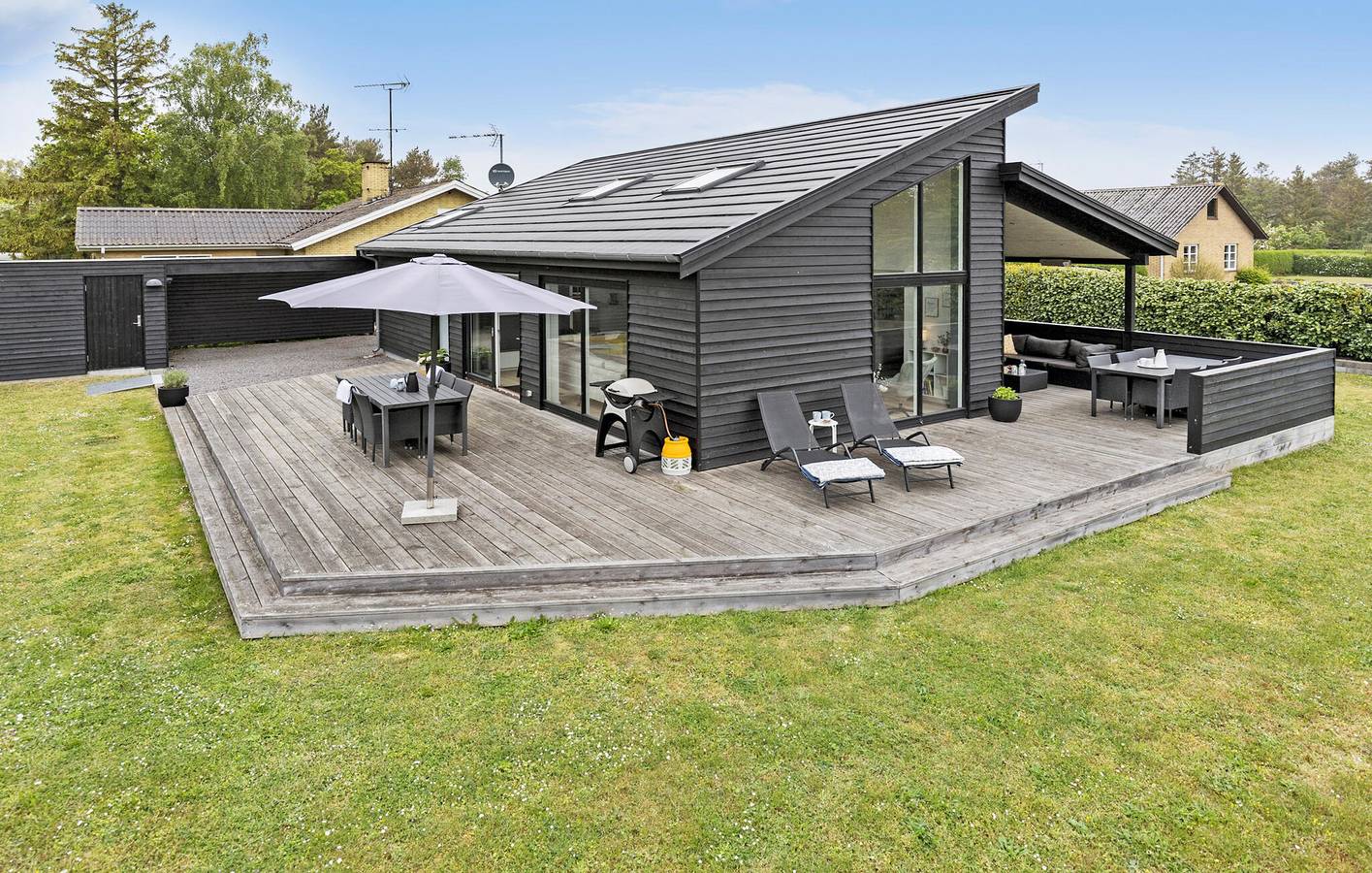 Vacation house for 6 people with yard in Balka, Bornholm