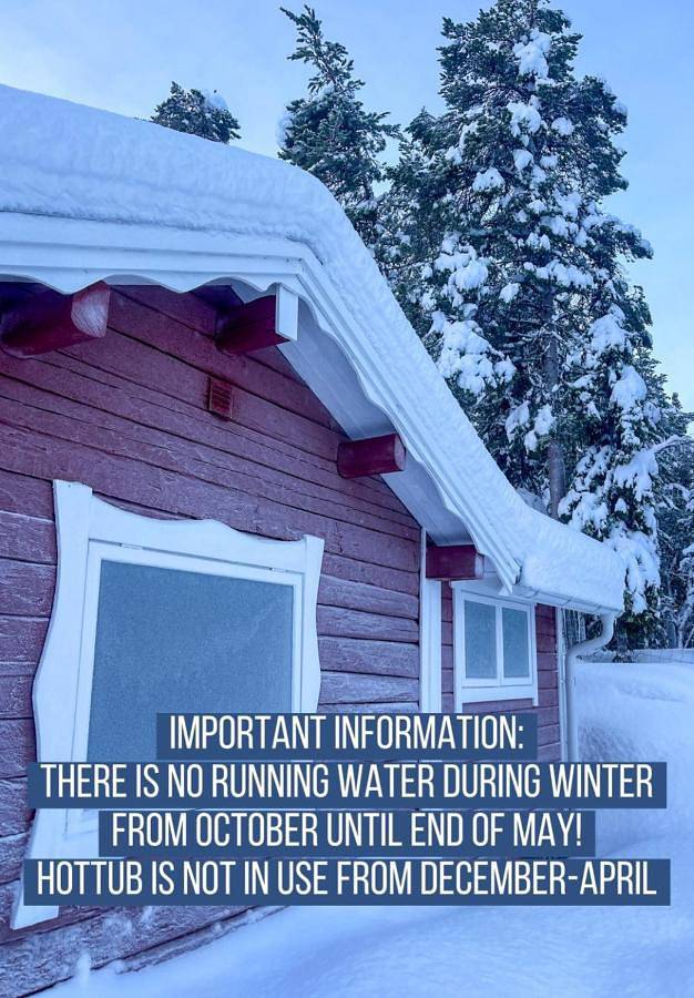 Chalet für 3 Personen, mit Garten und Whirlpool sowie Sauna in Lappland (Schweden) - 2