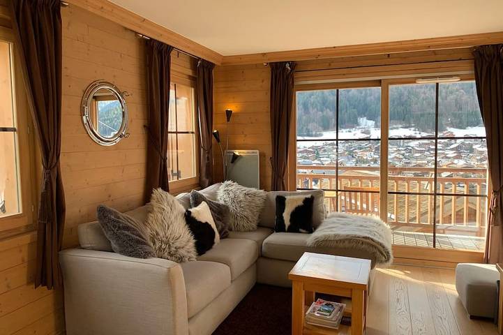 Ganze Wohnung, Zentral gelegene 2-Zimmer-Wohnung mit herrlichem Blick nach Süden in Morzine, Les Portes du Soleil