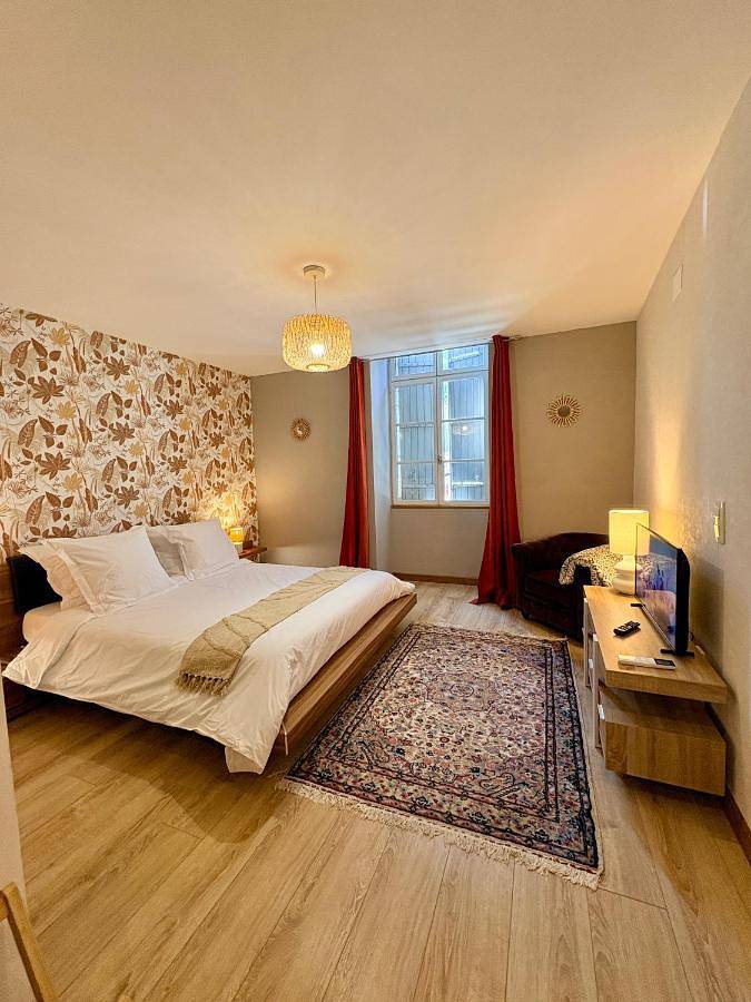 Maison d’hôte pour 4 personnes, avec vue et jardin