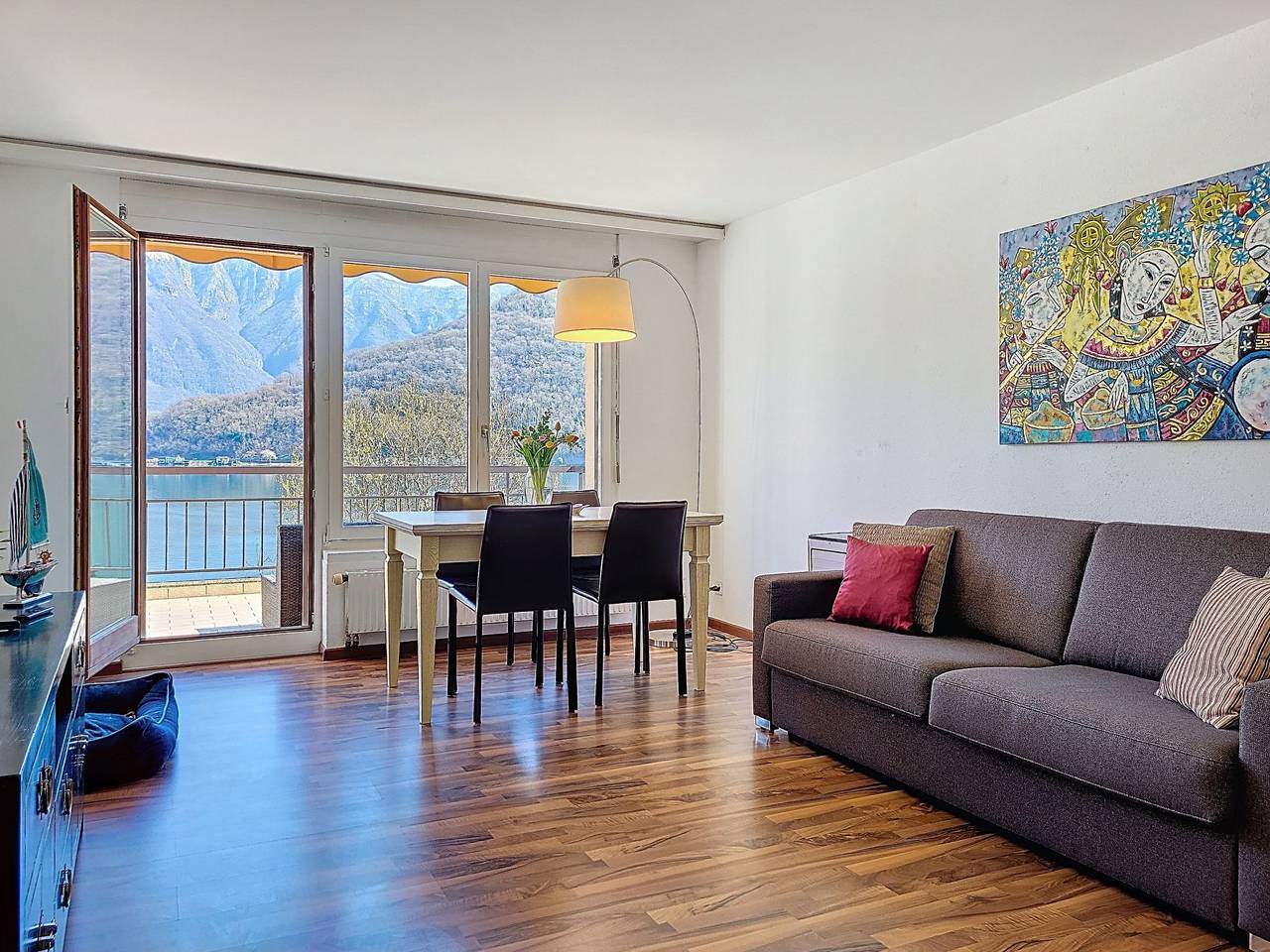 Ganze Wohnung, Vico Morcote Luxury View Apartment in Vico Morcote, Luganersee