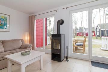 Ferienhaus für 4 Personen, mit Terrasse und Ausblick in Glowe