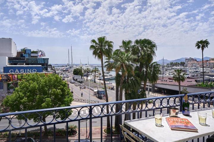 Gîte pour 6 personnes, avec vue et balcon dans Palais Des Festivals Et Des Congres - 4