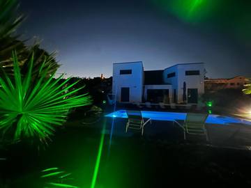 Villa pour 10 personnes, avec vue ainsi que jardin et piscine dans Les Issambres