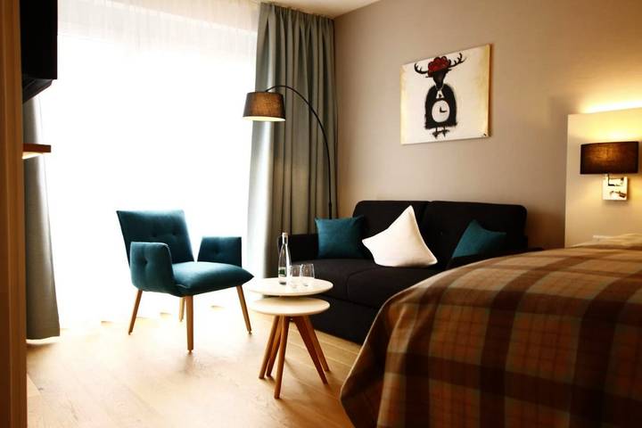 Hotel für 3 Personen, mit Terrasse in Häusern - 2