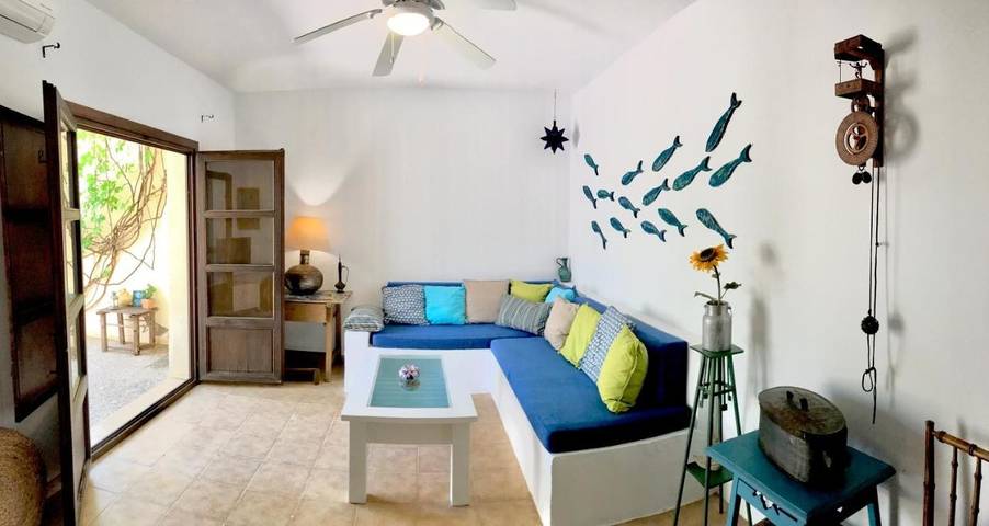 Holiday rental for 3 people, with Balcony and Terrace as well as Garden and Pool in San José (Almeria)