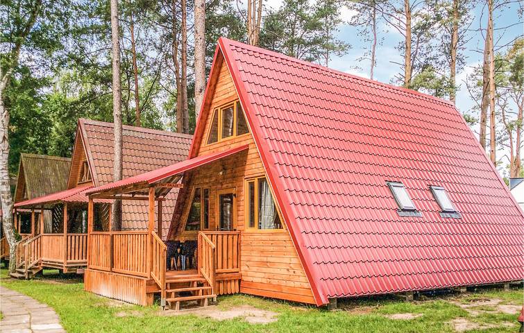 Dom dla 5 osób, z taras w Łukęcin