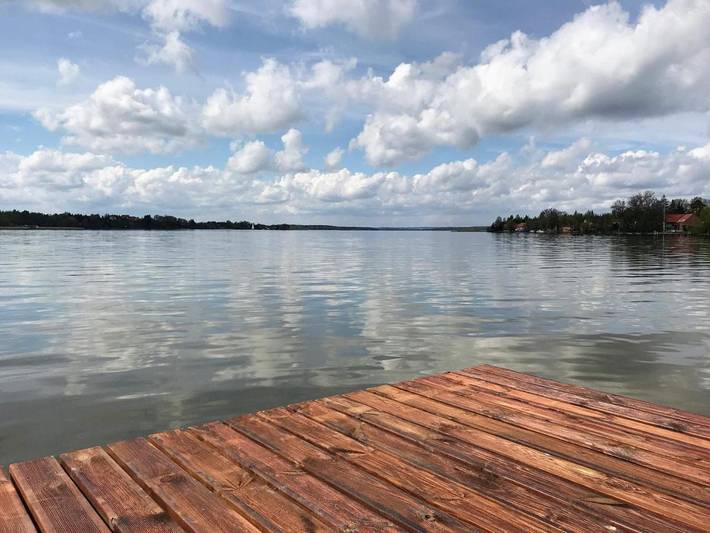 Ferienhaus für 6 Personen, mit Terrasse und Garten sowie Ausblick und Seeblick - 1