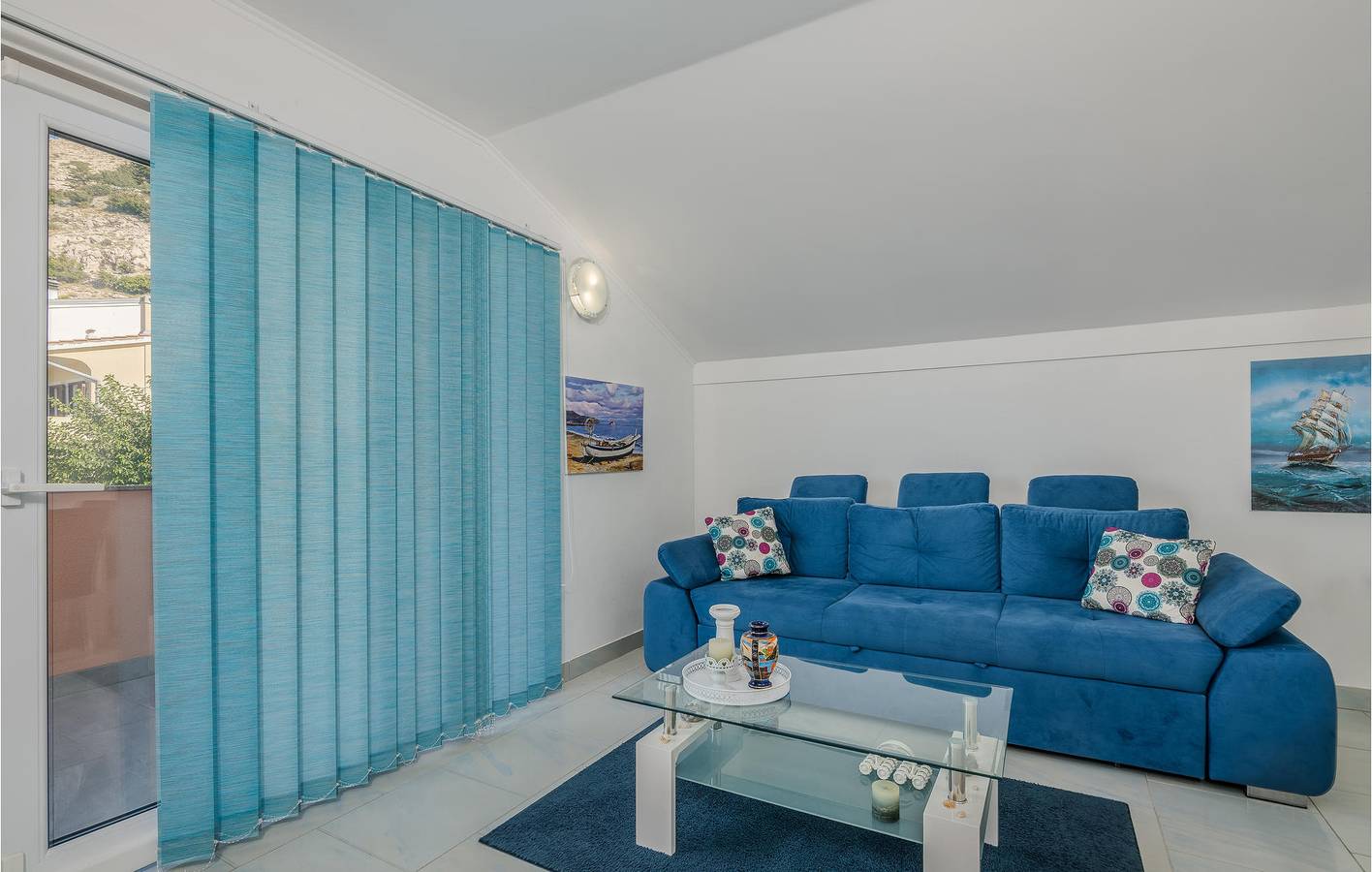 Ganze Ferienwohnung, Gemütliche Wohnung mit WLAN, Terrasse und Parkplatz – 1000 m zum Strand in Punat, Krk