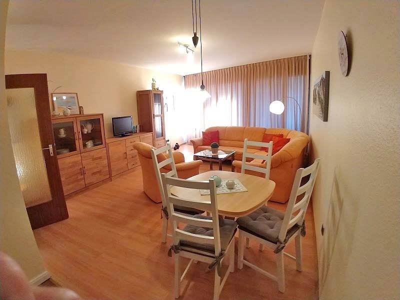 Ganze Ferienwohnung, Strandresidenz-Rosengarten - 2-Raum-Fewo 119/101 in Hafen Büsum, Hauptstrand Büsum
