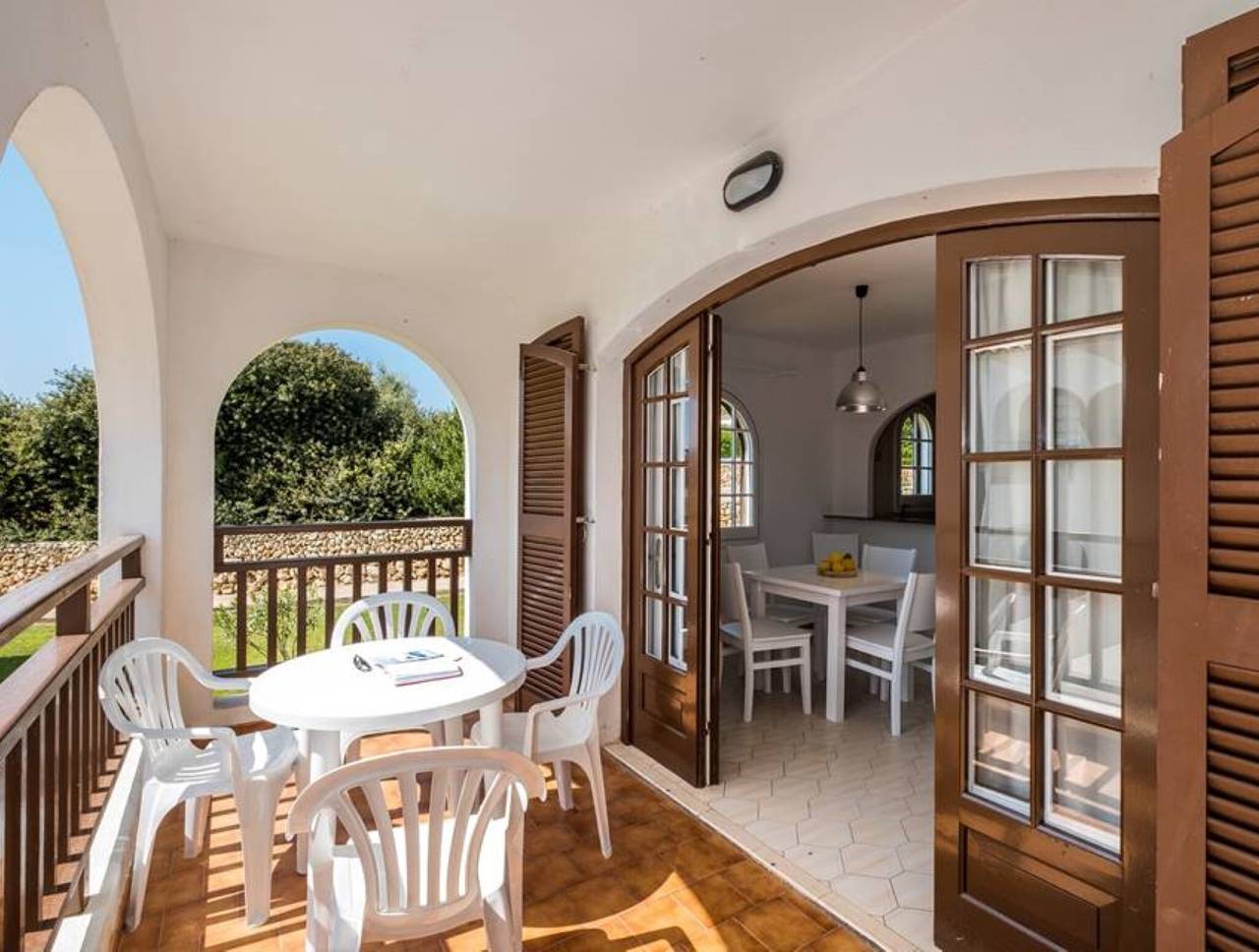 In the Vacation Complex with Pool and Balcony - Girasol Garden Superior 2 A in San Jaime Mediterráneo, Alaior Municipality