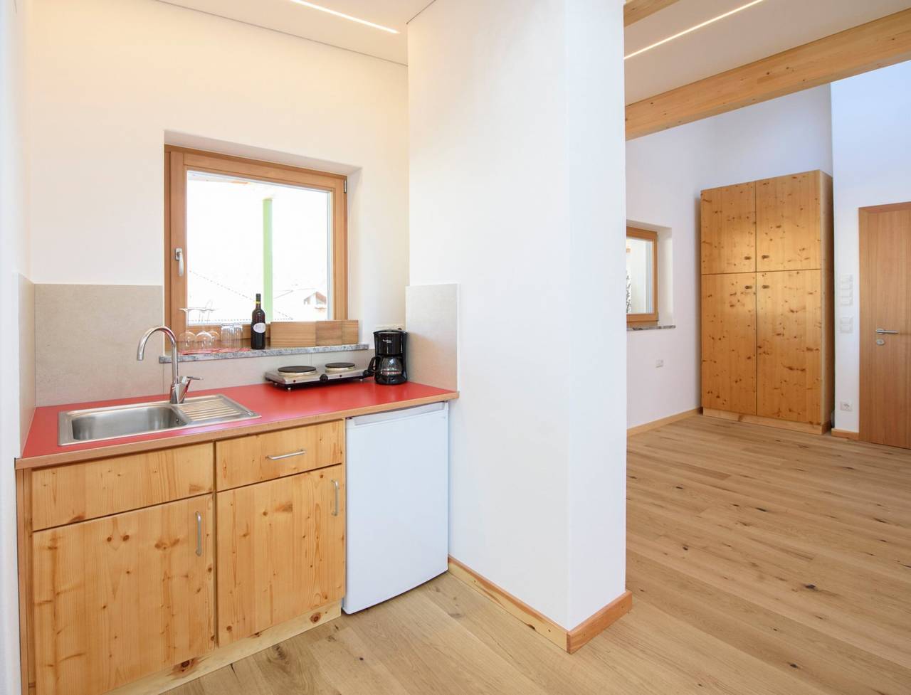 Monolocale intero, Appartamento 'Peter Paul Apt. Gantkofl' con vista sulle montagne e terrazza privata in San Paolo, Appiano