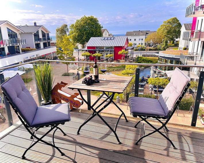 Apartamento de vacaciones para 4 personas, con sauna además de balcón y vistas al lago - 1