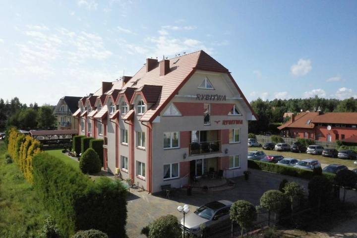 Apartament wakacyjny dla 4 osób, z Taras i Ogród w Dębki