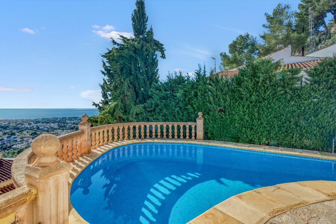 Villa 'Gaga Moraira' con vistas al mar, Wi-Fi y aire acondicionado in Teulada, Costa Blanca