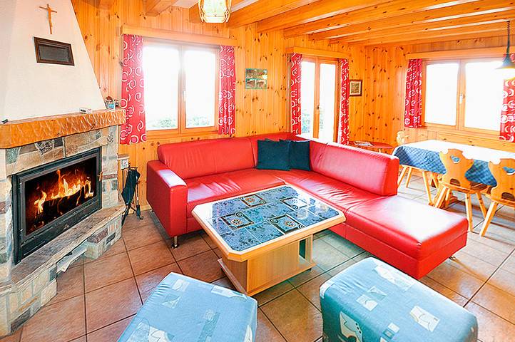 Location de vacances pour 10 personnes, avec vue et terrasse à Hérémence - 4
