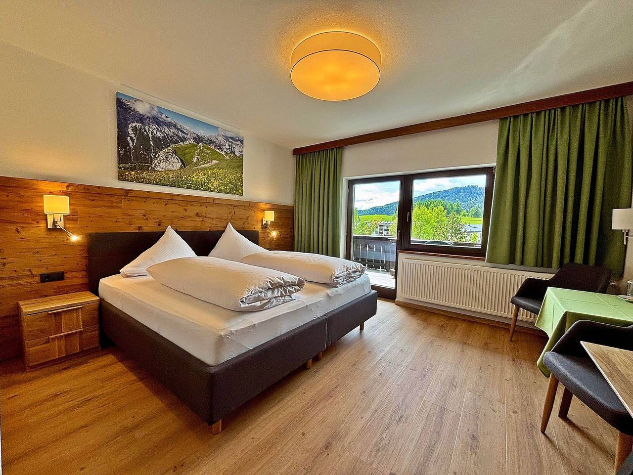 Hotel Garni Egerthof - Einzelzimmer mit Dusche oder Bad, Wc in Seefeld in Tirol, Innsbruck Land