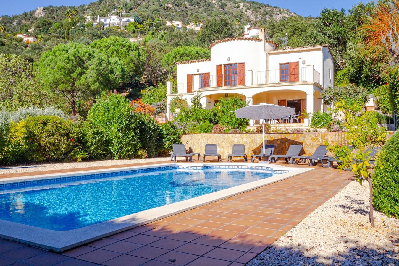 Villa pour 8 personnes avec terrasse in Cabanyes, Calonge