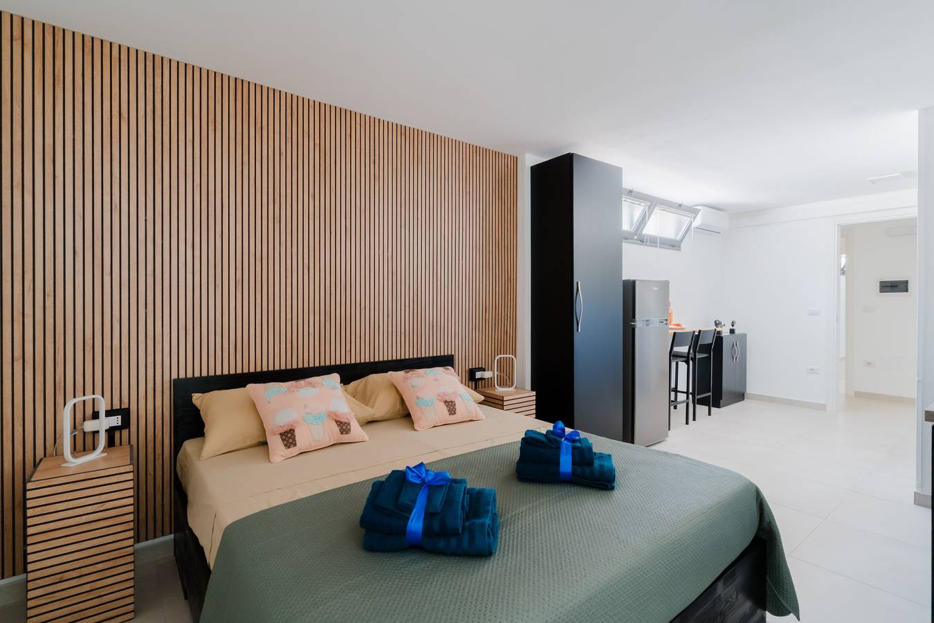 Appartement entier, Maison de vacances 'Jox House 104' avec piscine partagée, Wi-Fi et climatisation in Boncore, Golfe de Tarente