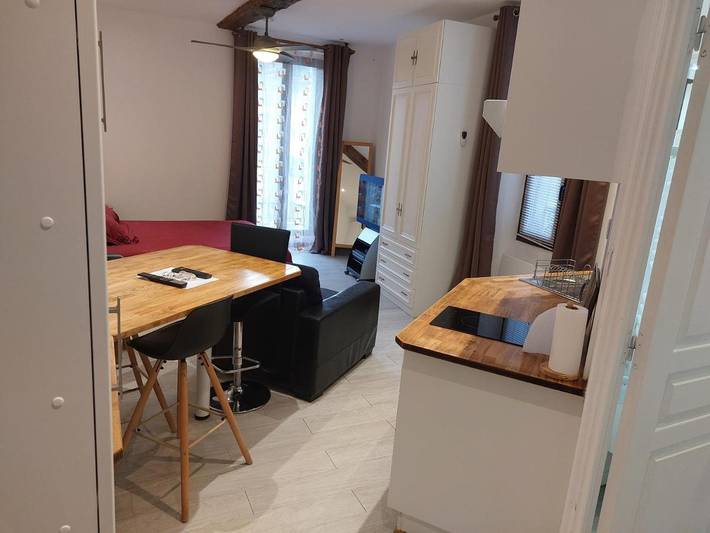 Appartement de vacances pour 2 personnes, avec Balcon ainsi que Jardin et Vue
