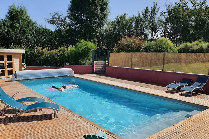 Maison de vacances pour 5 personnes, avec piscine et jardin - 1