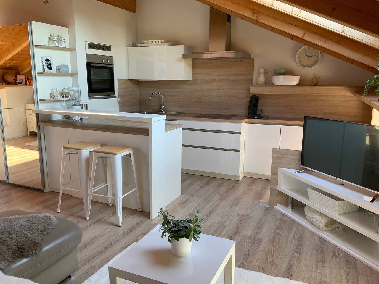 Ganze Ferienwohnung, Ferienwohnung 3 "Glücksgriff" in Böbing, Romantische Straße