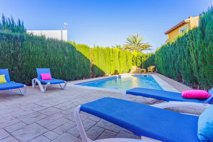 Villa für 8 Personen, mit Balkon und Terrasse sowie Garten in Alcúdia - 2