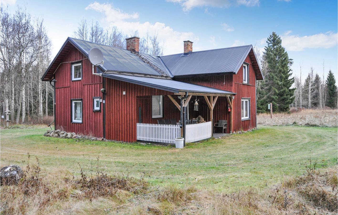 Hus för 7 Personer, med terass och trädgård