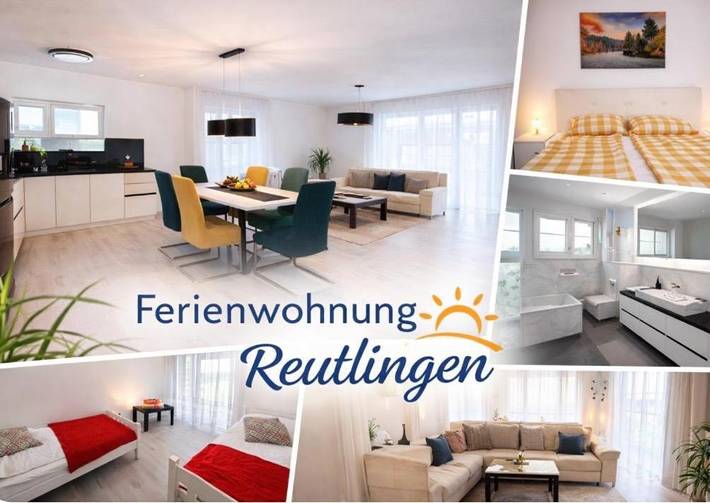 Gîte pour 6 personnes, avec terrasse à Reutlingen