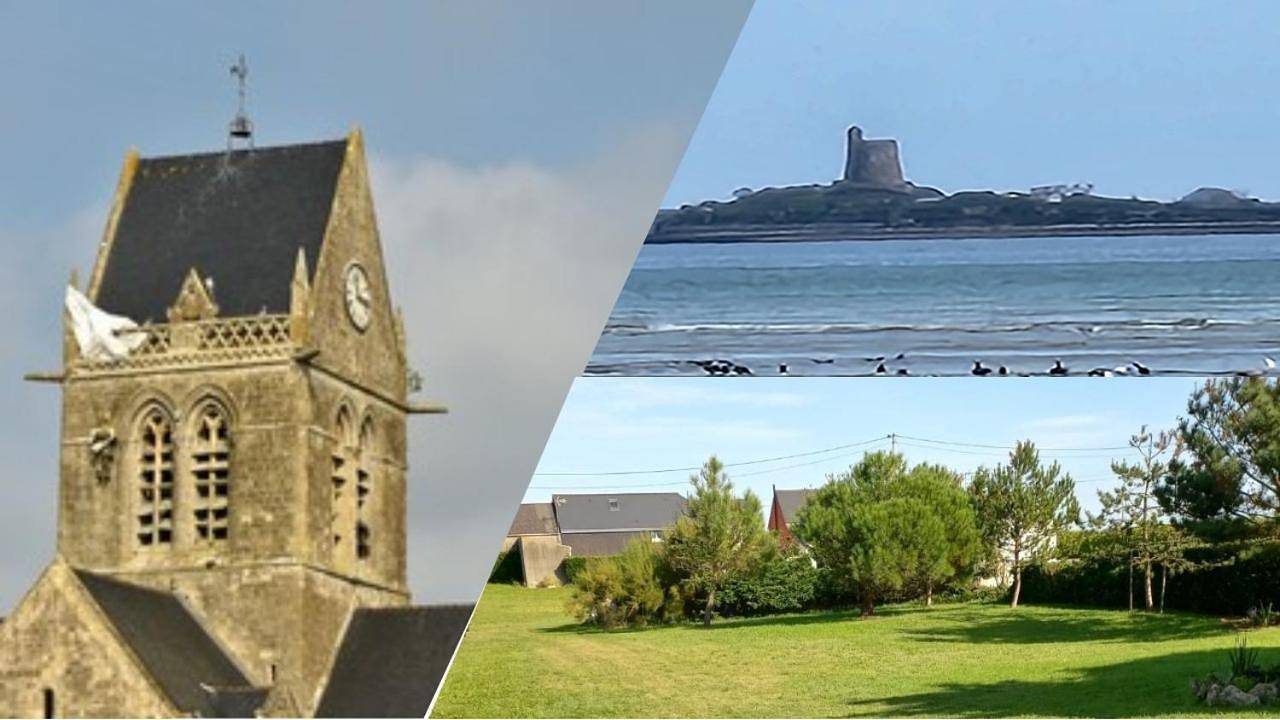 Côté Plage in Saint-Marcouf, Cherbourg und Umgebung