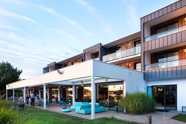 Hôtel pour 2 personnes, avec jardin ainsi que sauna et piscine