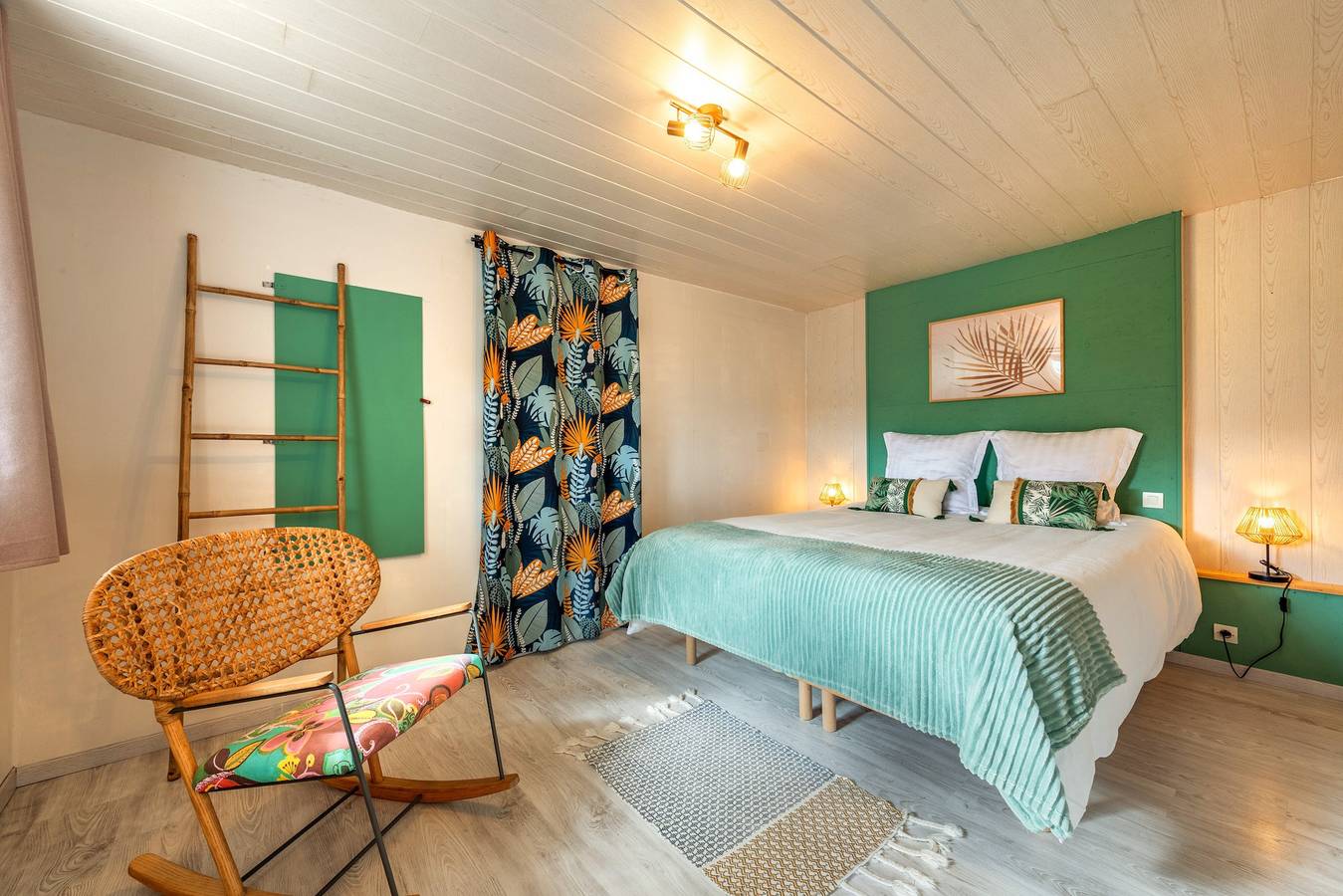 Casa de Vacaciones 'Ty Reuniou - La Grange' con Vista al Mar, Terraza Compartida y Wi-Fi in Cléder, Ceinture Dorée